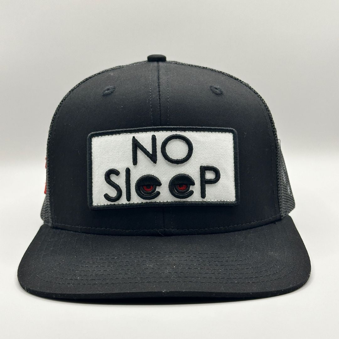 NO SleeP Trucker cap- Black